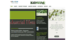 Desktop Screenshot of konopa.sk