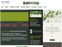 Tablet Screenshot of konopa.sk
