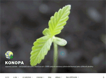 Tablet Screenshot of konopa.cz